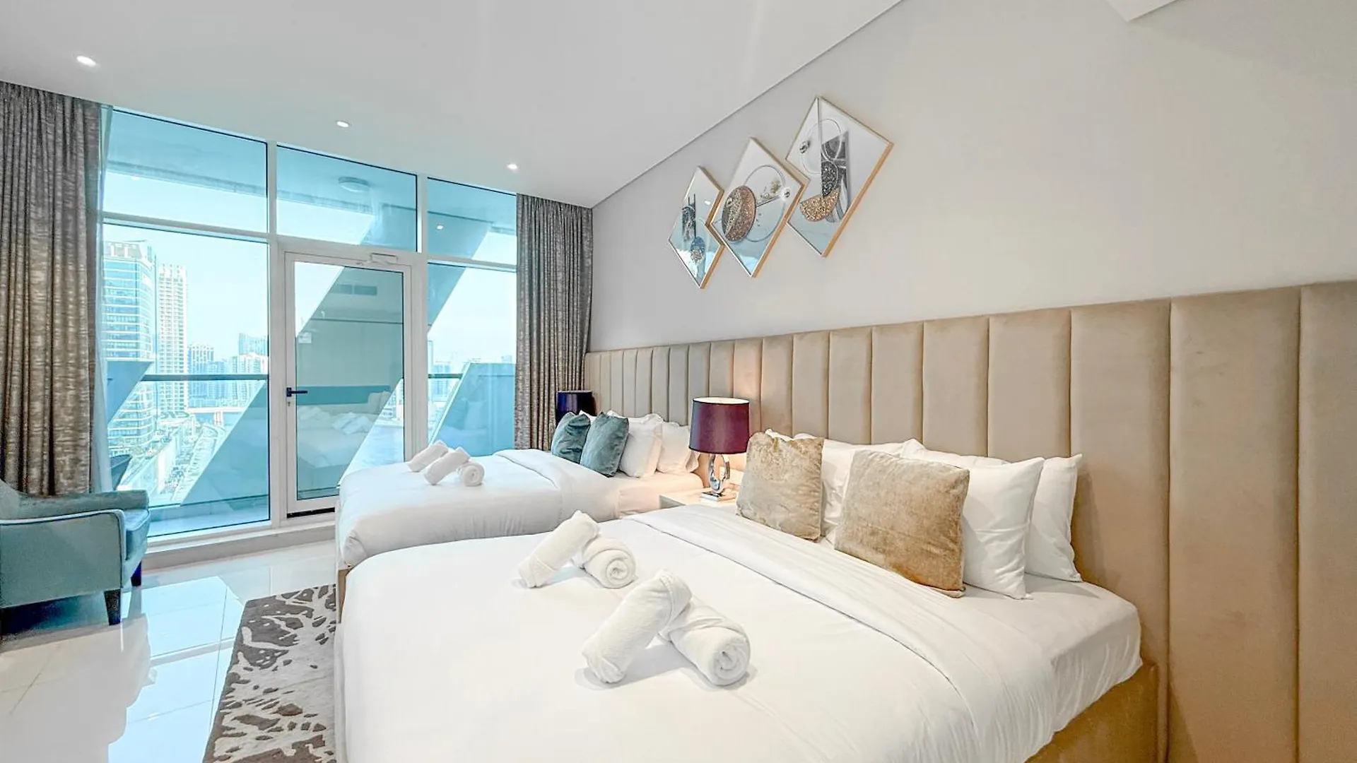 Apartment Bay'S Edge, Luxury Canal View 2Br In Business Bay Dubai
